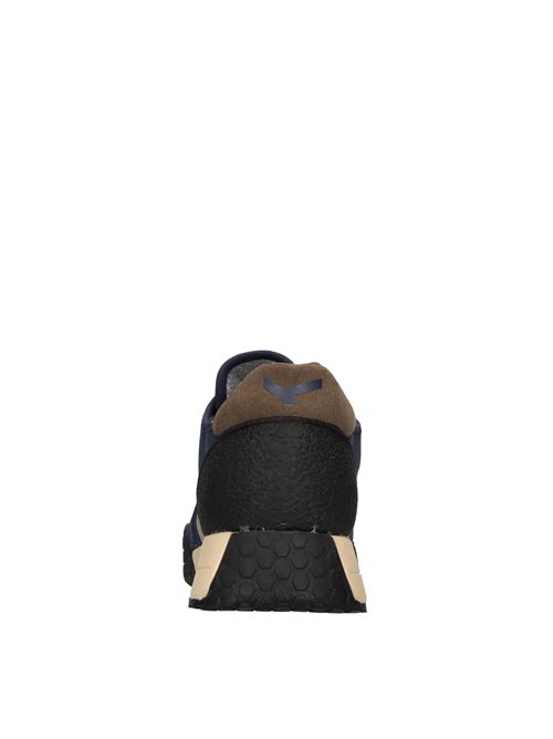 Sneakers in suede and fabric KEH NOO | S00KM9718BLU-VERDE